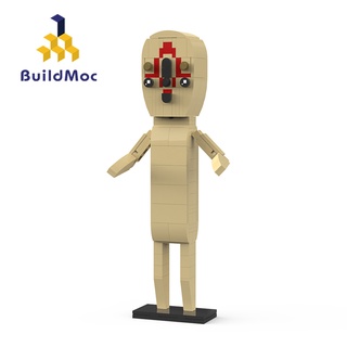 Buildmoc ของเล่นตัวต่อเลโก้ scp: Containment Breach horror creature peanut man scp-173 สําหรับเด็ก