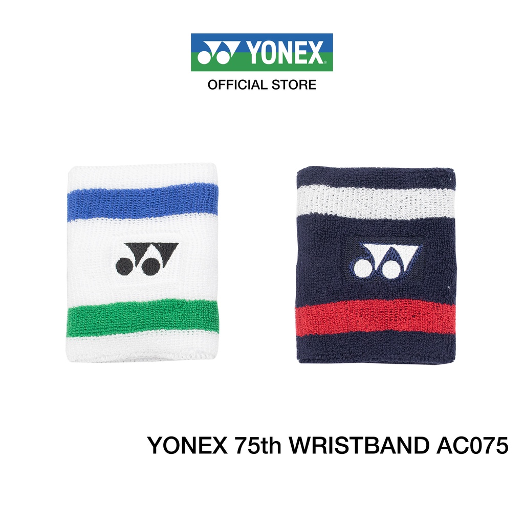 YONEX 75th WRISTBAND AC075 ผ้ารัดข้อมือ สินค้าฉลองครบรอบ 75ปี Yonex