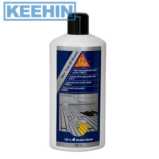 Sikateak น้ำมันสําหรับป้องกันและขับผิวลายเนื้อไม้ SikaTeak Oil Neutral 500ml