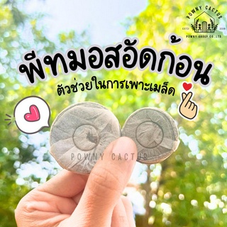 พีทมอส แบบอัดก้อน พร้อมปลูก ใช้แทนดิน แค่แช่น้ำใช้ได้เลย สำหรับเพาะเมล็ด CH