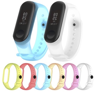 สายนาฬิกาข้อมือ แบบใส แบบเปลี่ยน สําหรับ Xiaomi Mi Band 3 4 5 6 7 Miband 4 Xiomi Mi Band 3 4 5 6 7