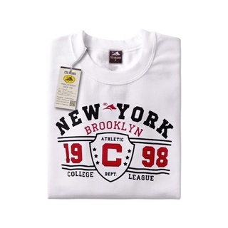 เสื้อยืดแขนสั้น สีขาว ลาย NEW YORK