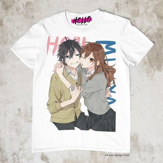 Horimiya - Hug ver1 Anime Shirt เสื้อยืด