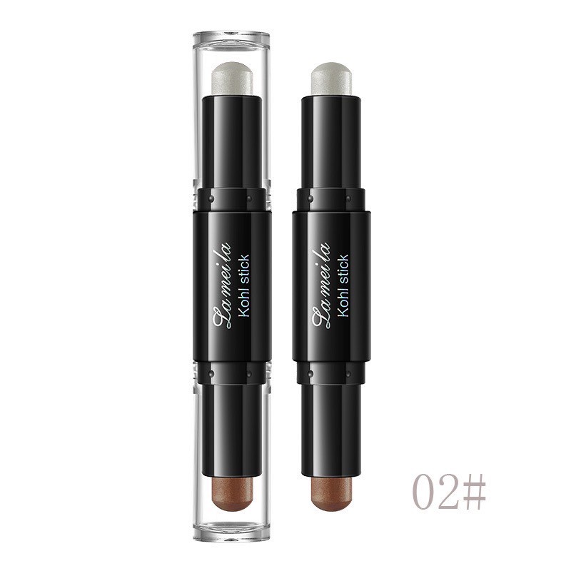 C.99 LAMEILA อายแชโดว์ แบบแท่ง 12 สี กันน้ำ เม็ดสี ชิมเมอร์ไข่มุก C.99 ราคา ถูกที่สุด ดีลบีเคเค แกลเลอรีภาพที่ 7