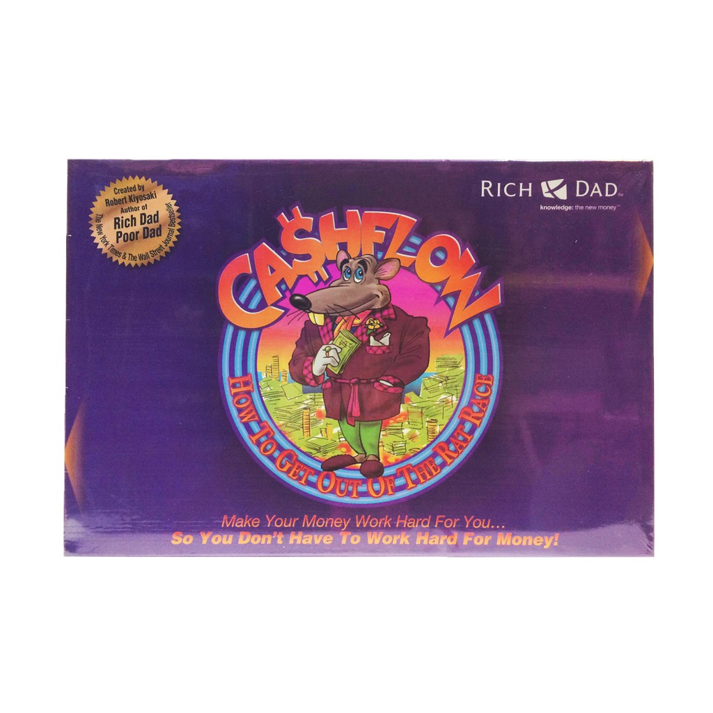 Cashflow Rich Dad Poor Dad KIYOSAKI Cash flow 101 เกมกระดาน FINANCIAL EDUCATION