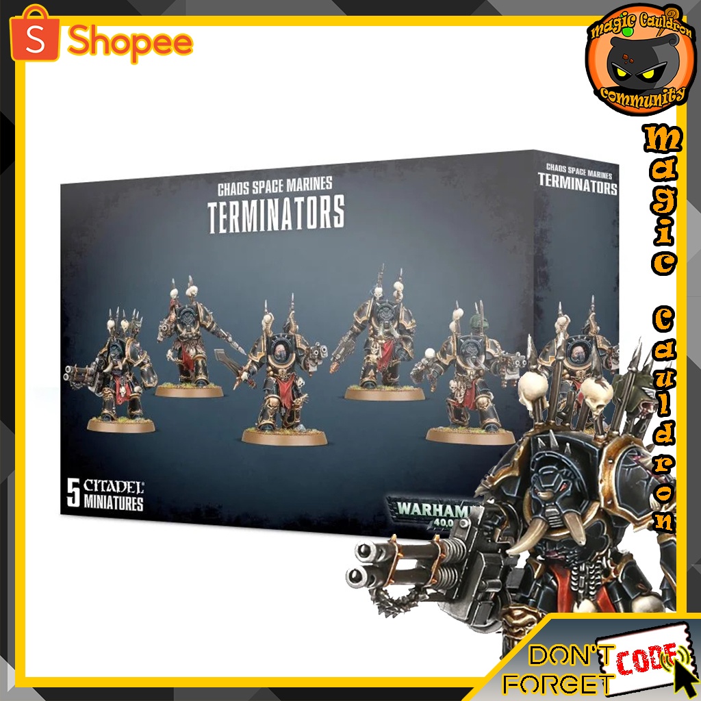 Chaos Space Marines Terminators Warhammer 40000 - Magic.cauldron ...