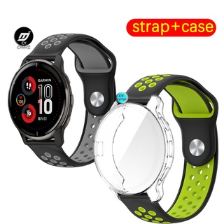 สาย garmin venu 2 plus สายรัด สายซิลิโคน สาย garmin venu2 plus สาย สายรัดข้อมือกีฬา เคส garmin venu 2 plus เคส เกราะป้องกัน