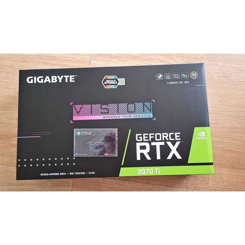 Gigabyte RTX 3070 Ti VISION OC 8G ของใหม่มือ1
