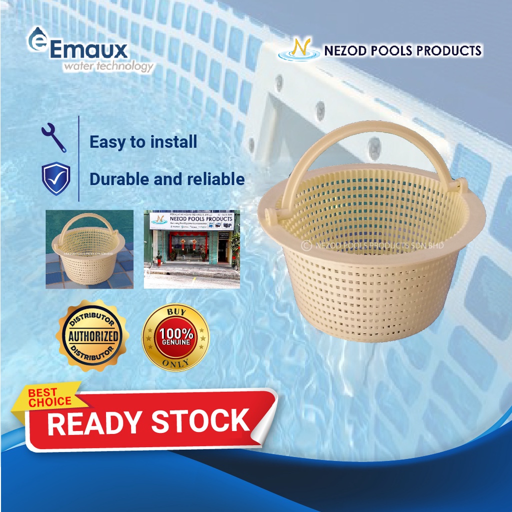 EMAUX BASKET EM0010-RC SPA Skimmer Box (สระว่ายน้ําแยก) - การเชื่อมต่อ 1.5 นิ้ว - NEZOD POOLS / SWIMMING POOL