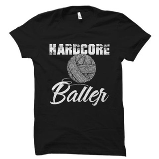 ถูกสุดๆเสื้อยืด พิมพ์ลาย Hardcare Baller Gildan สําหรับผู้ชาย และผู้หญิงรหัสเต็ม