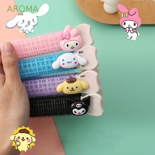 Aroma โรลม้วนผมหน้าม้า กิ๊บติดผม แบบนุ่ม จับเอง DIY สําหรับผู้หญิง