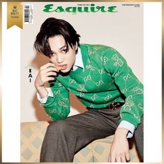 ESQUIRE Korea ฉบับเดือนกุมภาพันธ์ 2022 EXO KAI, นิตยสารเกาหลี