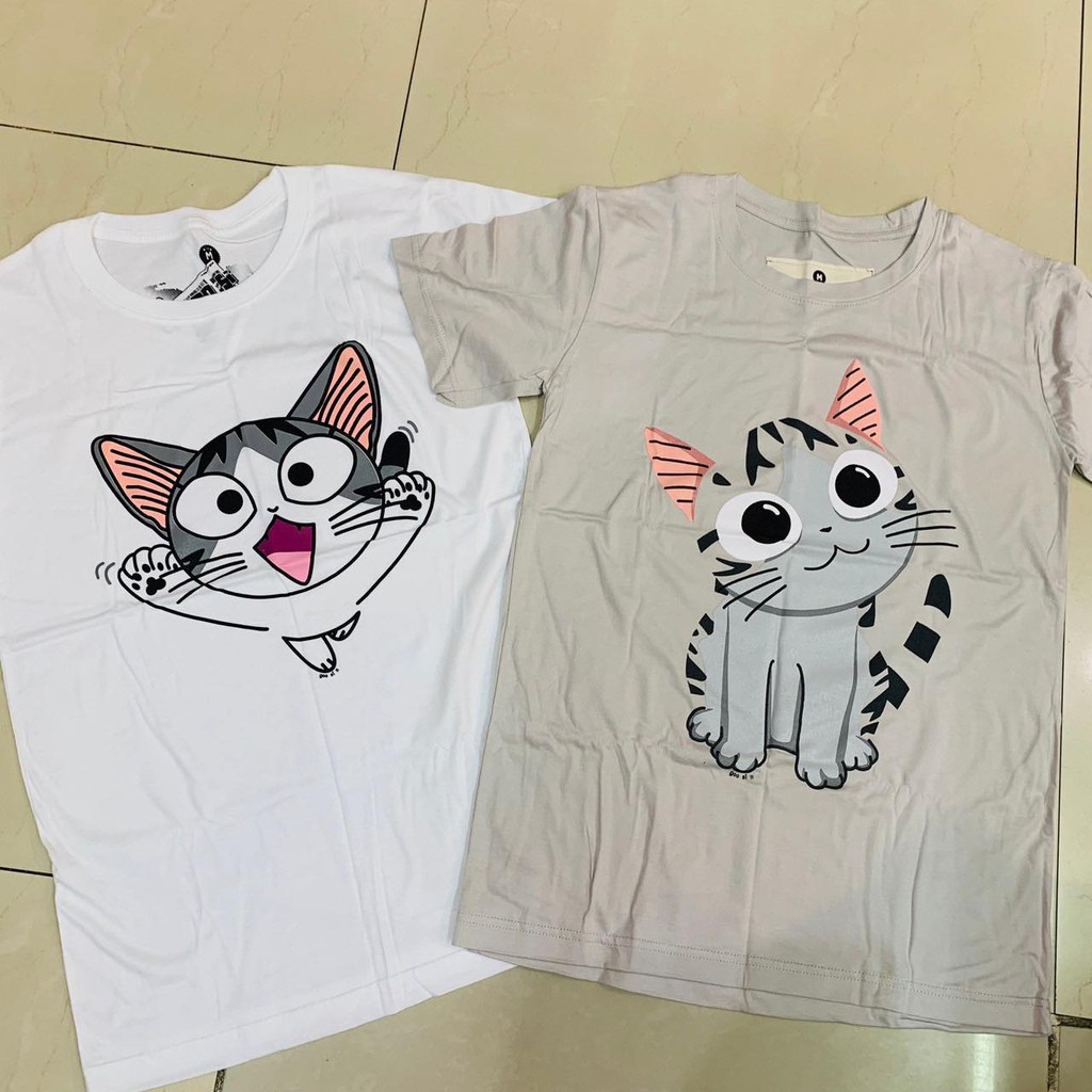 เสื้อยืดลายการ์ตูนแมวจี้ Chi's Sweet Home