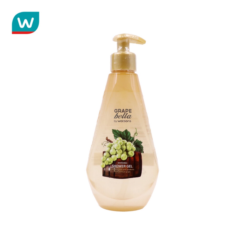 Grape Bella by Watsons เกรพ เบลล่า บาย วัตสัน ไวท์เทนนิ่ง ชาวเวอร์ เจล400มล.