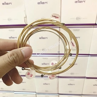 สายกีต้าร์เคลือบกันสนิม✅ellen✅(สายกีต้าร์โปร่ง) รุ่นใหม่🔥ราคาประหยัด ฟรีปิ๊กกีต้าร์ทุกชุด