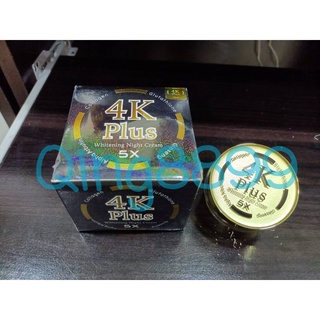 ครีม 4K Plus Whitening Night Cream ไนท์ครีม ครีมกลางคืน