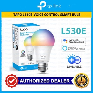 TP-Link Tapo Smart Wi-Fi Light Bulb RGB หลอดไฟอัจฉริยะ เปลี่ยนสีได้ ผ่านแอพ สั่งการด้วยเสียงได้ รุ่น L530E ขั้ว E2