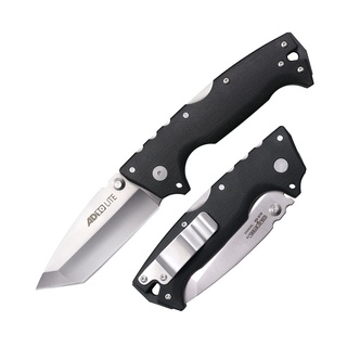 มีดพับ Cold Steel AD-10 Lite Folding Knife AUS-10A Tanto Blade, Black GFN Handles (FL-AD10T)