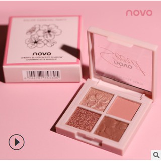 อายแชโดว์ NOVO ประกายมุก 4เฉดสี🔥สินค้าพร้อมส่ง🔥