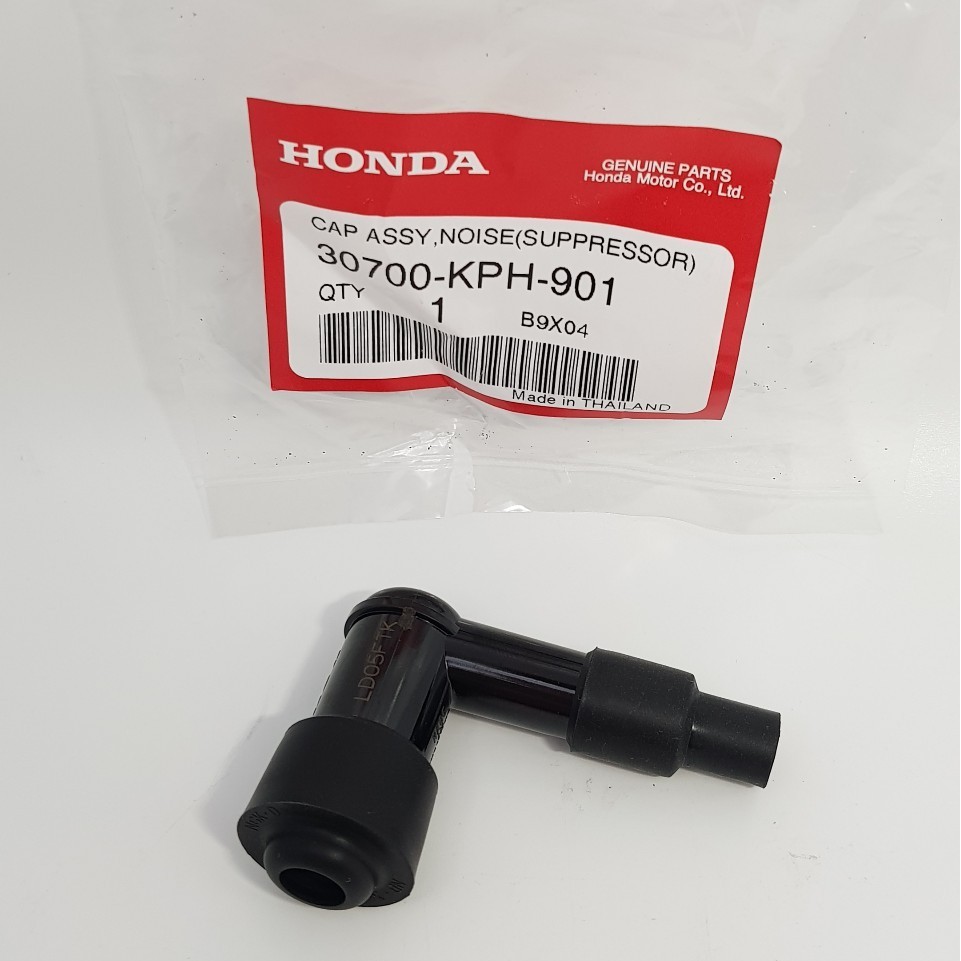 ปลั๊กหัวเทียน WAVE 100 ,WAVE 110 ,WAVE 125 ,DREAM 100 ,DREAM 110 ,DREAM 125แท้ HONDA PLUG CAP NGK  UK