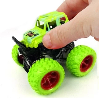 รถของเล่นเด็ก Monster Truck เร็วแรงทะลุสิ่งกีดขวาง สีสันสวยงาม
