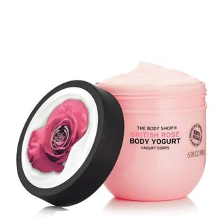 THE BODY SHOP BRITISH ROSE BODY YOGURT 200ML. ผลิตภัณฑ์บำรุงผิวกาย ผลิตภัณฑ์ดูแลผิวกาย ผลิตภัณฑ์ดูแลผิวกาย เส้นผม ความงา