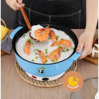 [ลูกค้าใหม่ 1 บาท] 🍜🍜หม้อไฟฟ้า ต้ม อุ่น ผัด มีสินค้าพร้อมส่ง หม้อ 22 CM เทปล่อนไม่มีซึ้ง