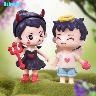 ( Babystar ) ตุ๊กตาคู่รักขนาดเล็กสําหรับตกแต่งสวน