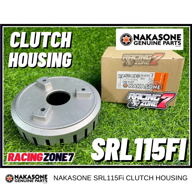 NAKASONE Yamaha SRL115Fi Clutch Housing/ Mangkuk Clutch/ Lagenda115Fi Clutch Housing Comp/ Mangkuk C