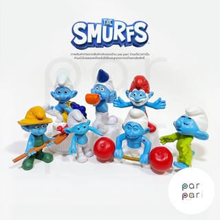 โมเดลสเมิร์ฟ (The Smurfs)-McDonalds Happy Meal &amp; Burger King Toys