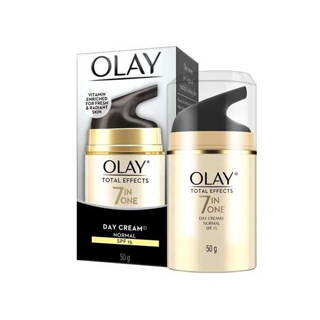 OLAY โอเลย์ Total Effects 7-in-1 UV SPF15 Cream ครีมบำรุงผิว ป้องกันริ้วรอย ผสมกันแดด 50g