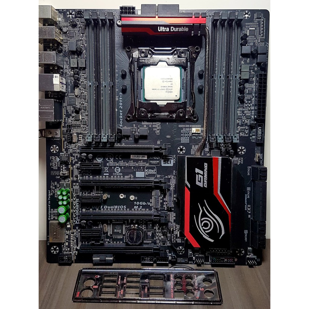 ซีพียู Intel i7 5820k เมนบอร์ด Gigabyte GA-X99-Gaming 5P 2011-3