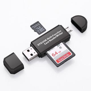 อะแดปเตอร์การ์ดรีดเดอร์ Usb 2 . 0 Otg Micro Sd / Sdxc Tf สําหรับคอมพิวเตอร์แล็ปท็อป