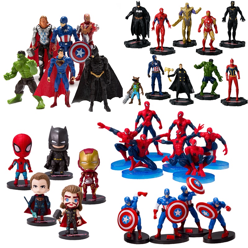 Spider Man Avengers League เค้กวันเกิดตกแต่งของขวัญวันเกิดเด็กผู้ชายตกแต่งเค้ก