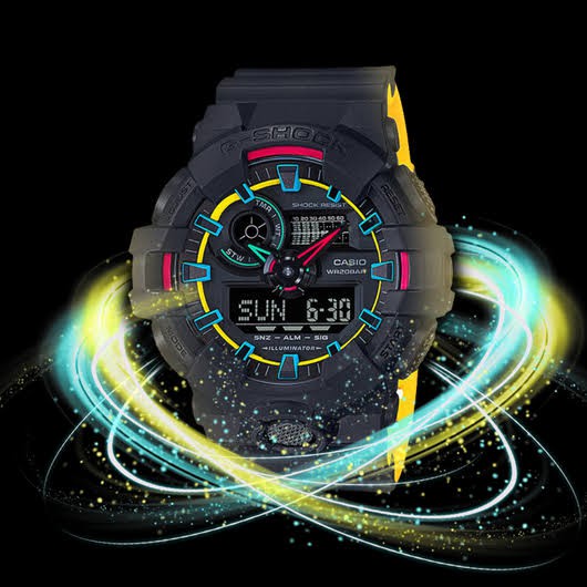 Casio G-Shock นาฬิการับประกัน GA-700SE-1A9 1 ปี