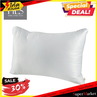 หมอนหนุนกันไรฝุ่น HOME LIVING STYLE MARWIN 19X29นิ้ว สีเทา หมอนหนุน PILLOW ANTI BAD MARWIN HLS หมอนหนุนและหมอนข้าง