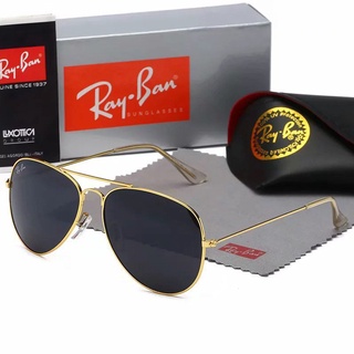 Ray-ban แว่นกันแดดนําทาง สําหรับผู้ชายและผู้หญิง