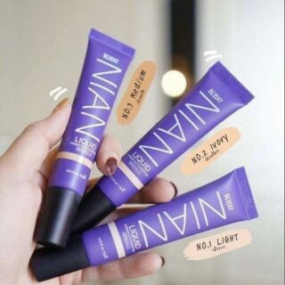 รองพื้นผิวละเอียด เนียนกริบ Deesay Nian Liquid Primer &amp;Foundation SPF30PA+++  ขนาด 15 ml