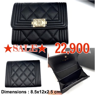 ✨NEW✨ Chanel Boy Flap Coin Purse in Black GHW