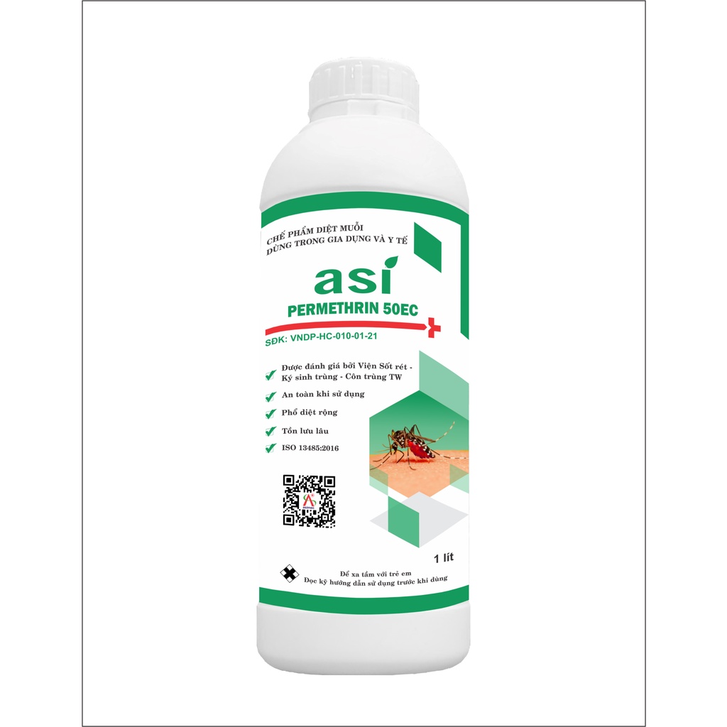 Asi-permethrin 50EC: นักฆ่ายุงสําหรับใช้ในครัวเรือนและทางการแพทย์ 100ml