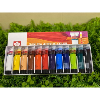 ซากุระ สีอะครีลิค 20ml*12colors