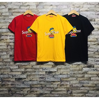 TS001 เสื้อยืดปักSupreme