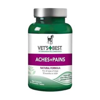 USA Vet Best อาหารเสริมสุนัข บำรุงข้อต่อ สะโพก สกัดจากธรรมชาติล้วน(Vet best Aches+Pains)