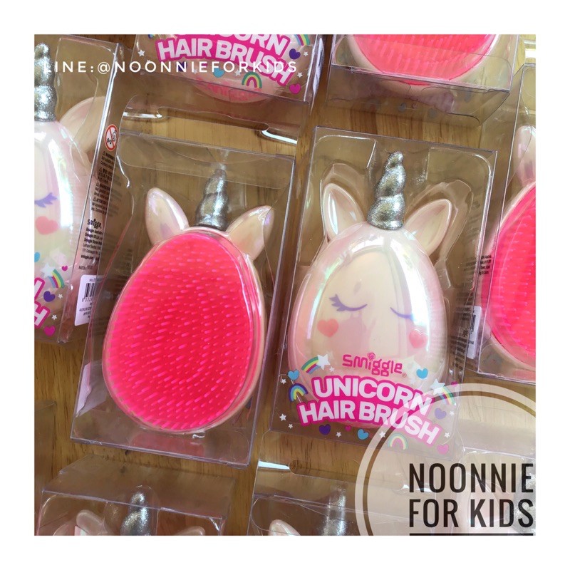 แปรงหวี Smiggle Unicorn Hair Brush แท้จากออสเตรเลีย***จ่ายปลายทางได้ค่ะ