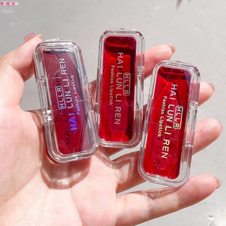 Hllr Matte Velvet Smooth Lip Mud Jar ลิปสติกแข็งติดทนนานแต่งหน้าลิปสติกกันน้ำไม่เปื้อน