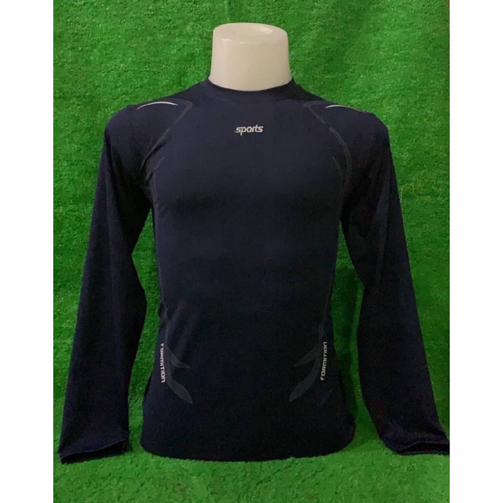 สปอร์ตแขนยาวS เสื้อเล่นกีฬากลางแจ้ง แขนยาว บอดี้ฟิต สำหรับนักปั่นจักรยาน ออกำลังกาย