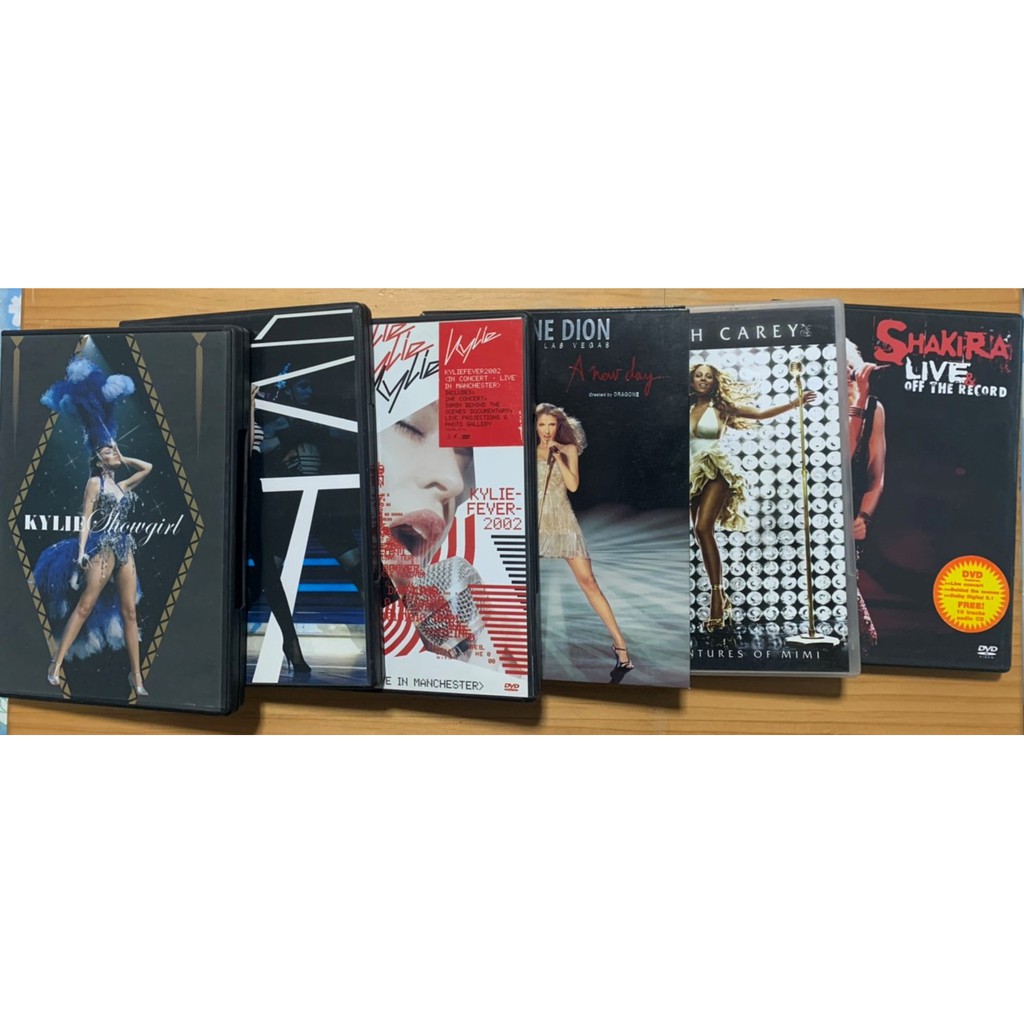 DVD คอนเสิร์ต ศิลปินต่างประเทศ