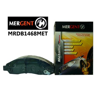 Mintex / Mergent ผ้าเบรค คู่หน้า Colorado และ D-Max รุ่น MRDB1468MET