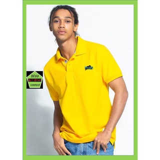 Rudedog เสื้อโปโล ชาย หญิง รุ่น kick off สีเหลือง