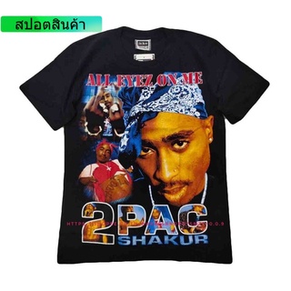 ☑✤เสื้อวง 2Pac Hip Hop T-shirt เสื้อยืดวง 2Pac Tupac Rapper